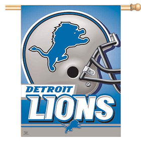 Detroit Lions NFL Vertical Flag (27x37")"detroit 