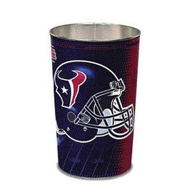 Houston Texans NFL Tapered Wastebasket (15 Height)"houston 