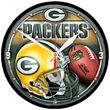Green Bay Packers NFL Round Wall Clock