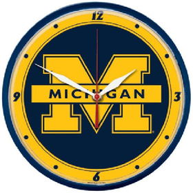 Michigan Wolverines NCAA Round Wall Clockmichigan 