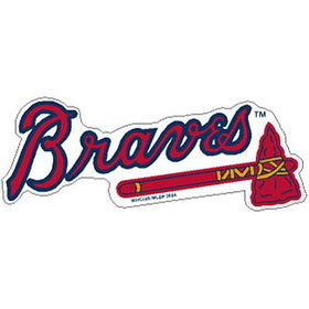 Atlanta Braves MLB Precision Cut Magnetatlanta 
