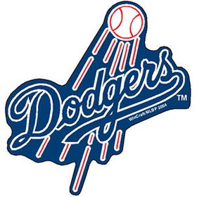 Los Angeles Dodgers MLB Precision Cut Magnetlos 