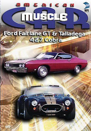 AMERICAN MUSCLE CAR-FORD FAIRLANE GT & TALLADEGA/427 COBRA (DVD/2 EPISODES)american 