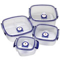 8pc Vacuum Container Set Deluxe