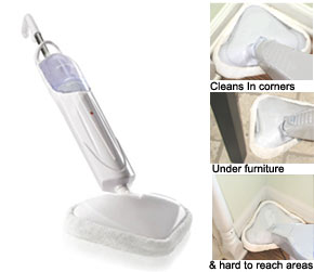 Steam Floor Mop - Deluxe Setsteam 