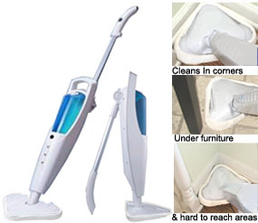 Steam Floor Mop Professional - Deluxe Setsteam 