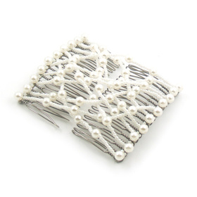 Easy Stretchable Hair Combs - Silver Clipeasy 